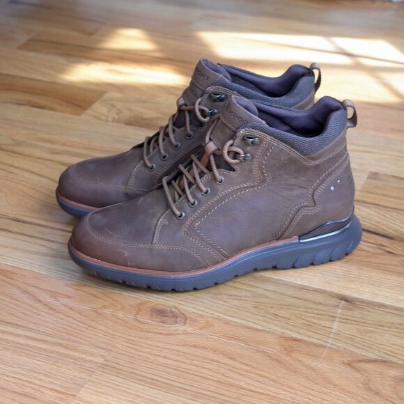 Rockport NEW Total Motion Men’s Waterproof Sport Brown Hiking Boot C15723 9.5W main image 7